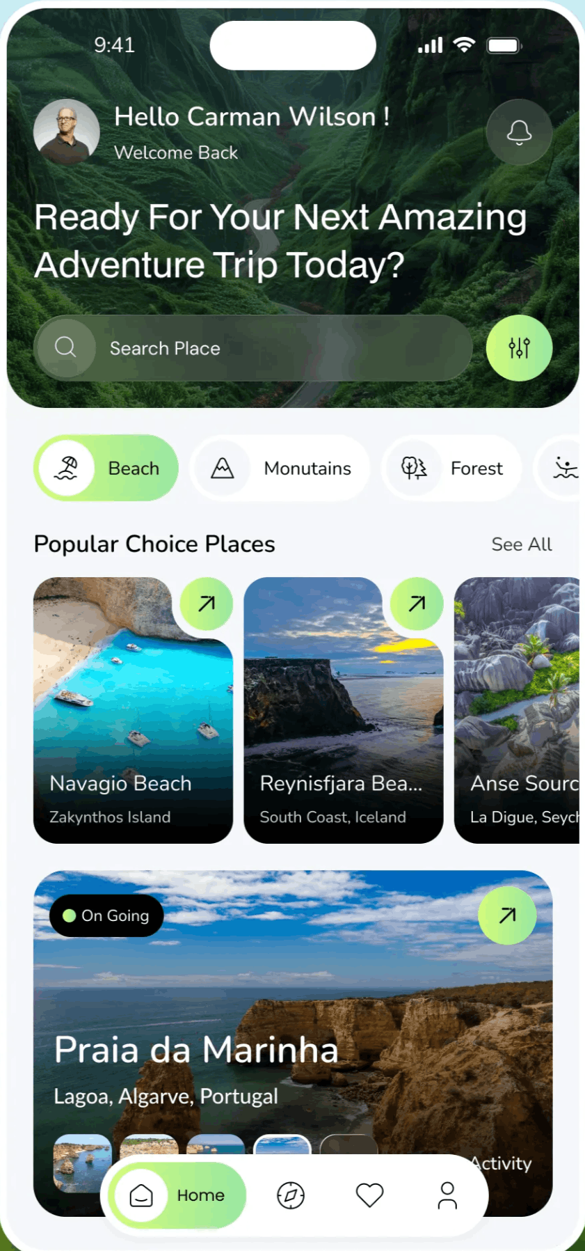 Mobile game UI design project